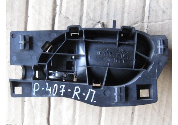 Ручка внутрішня права передня задня Peugeot 407, Citroen C4, C6, 914493, 96526177VD